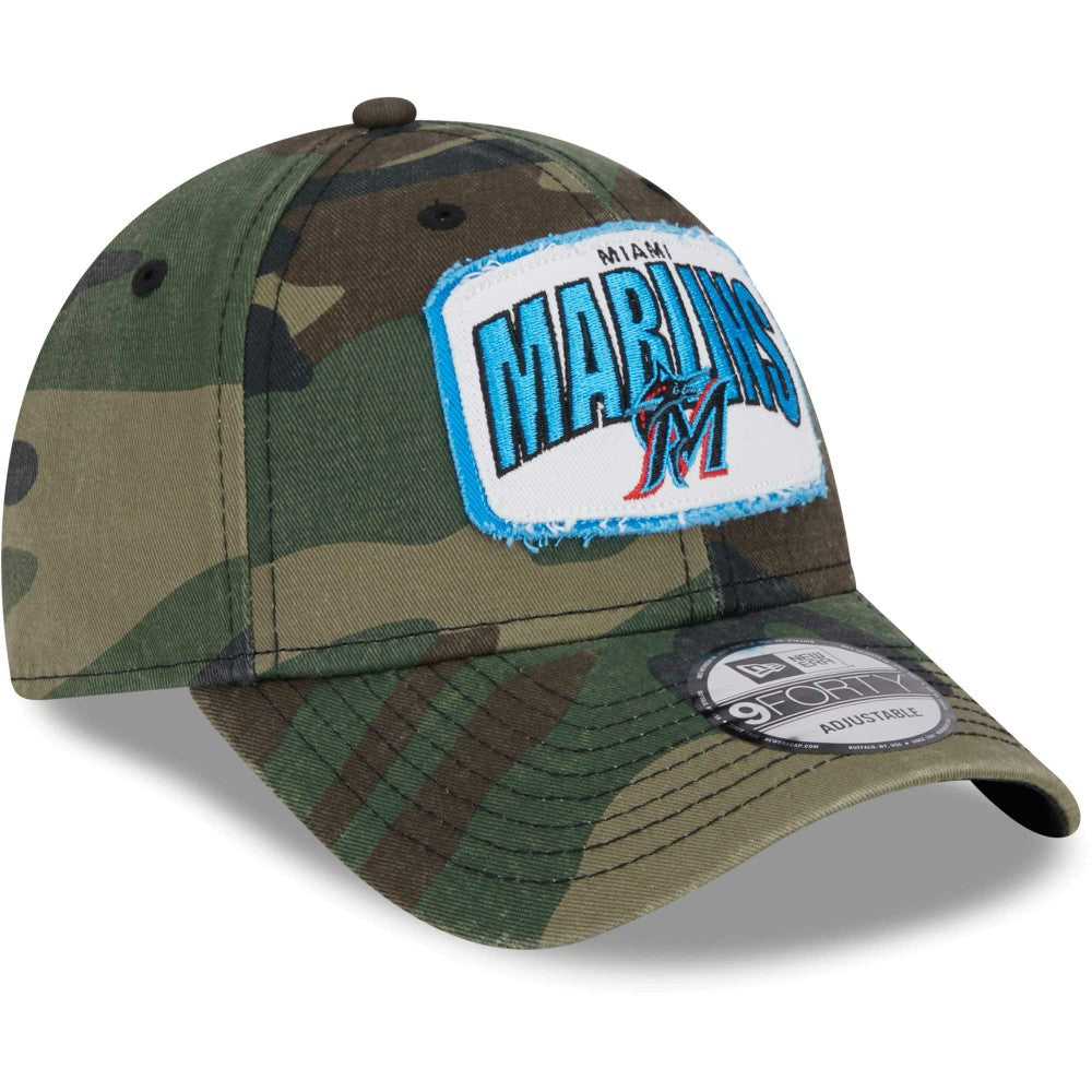 Miami Marlins New Era Gameday 9FORTY Adjustable Hat - MLB Hats