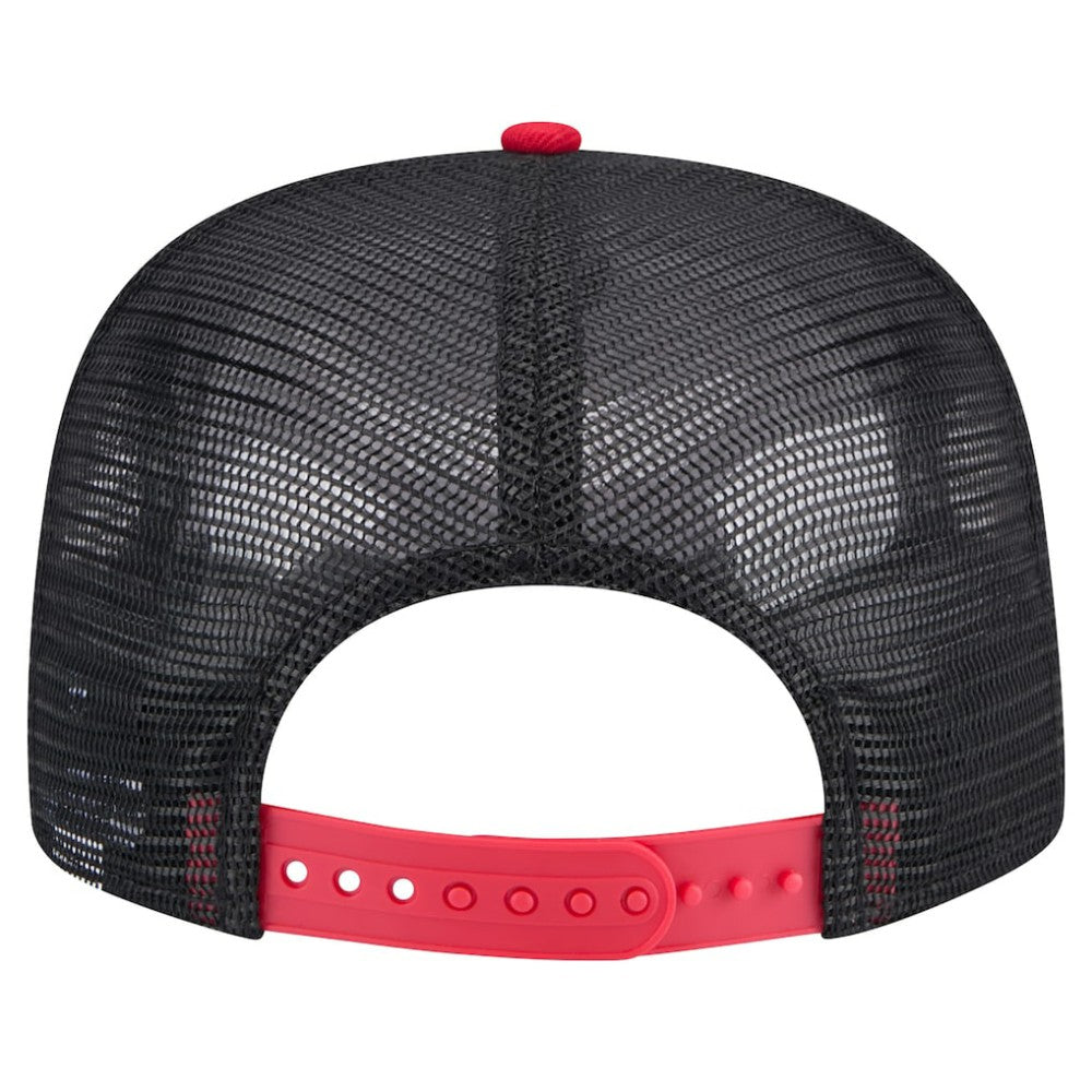 Atlanta Braves New Era Throwback Meshback Golfer Hat - MLB Hats