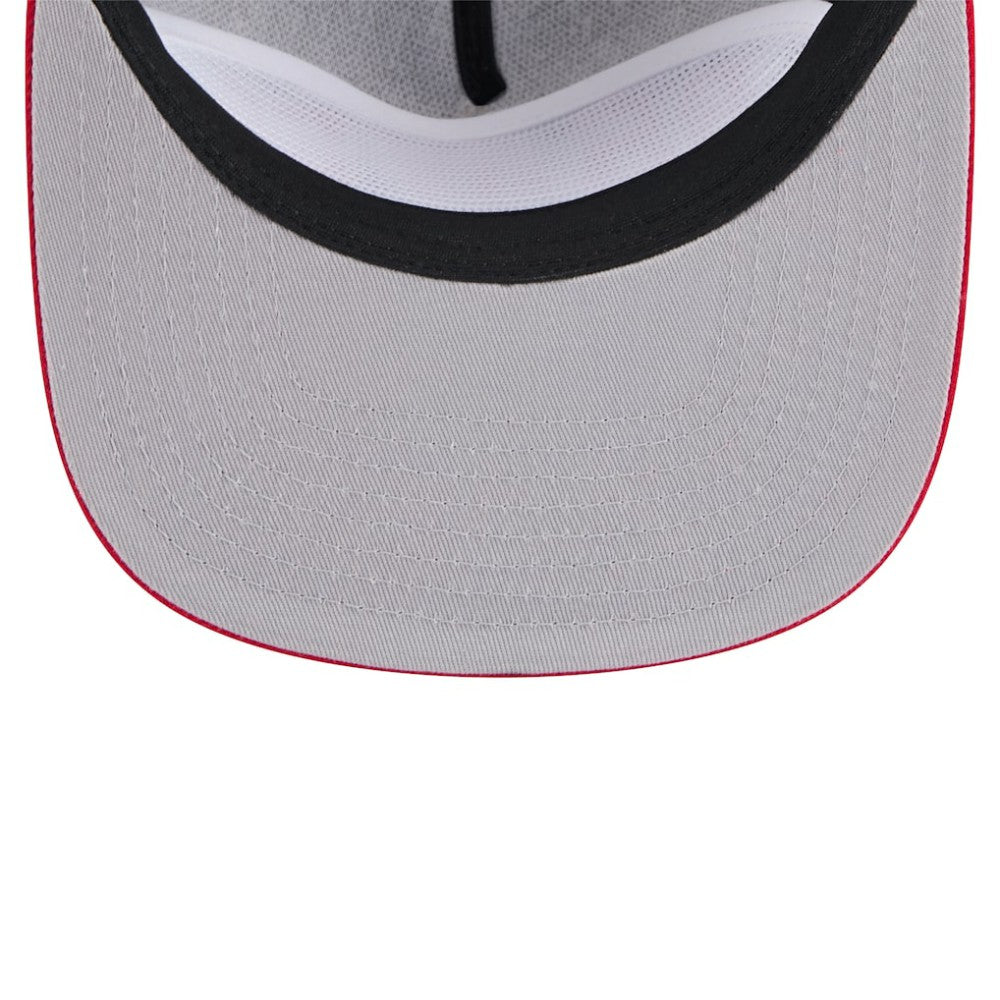 Atlanta Braves New Era Throwback Meshback Golfer Hat - MLB Hats