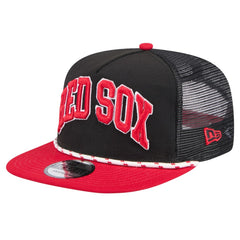 Boston Red Sox New Era Throwback Meshback Golfer Hat - MLB Hats