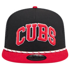Chicago Cubs New Era Throwback Meshback Golfer Hat - MLB Hats