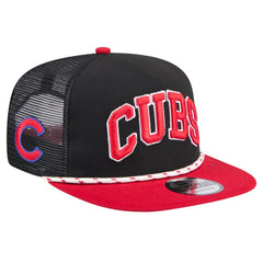 Chicago Cubs New Era Throwback Meshback Golfer Hat - MLB Hats