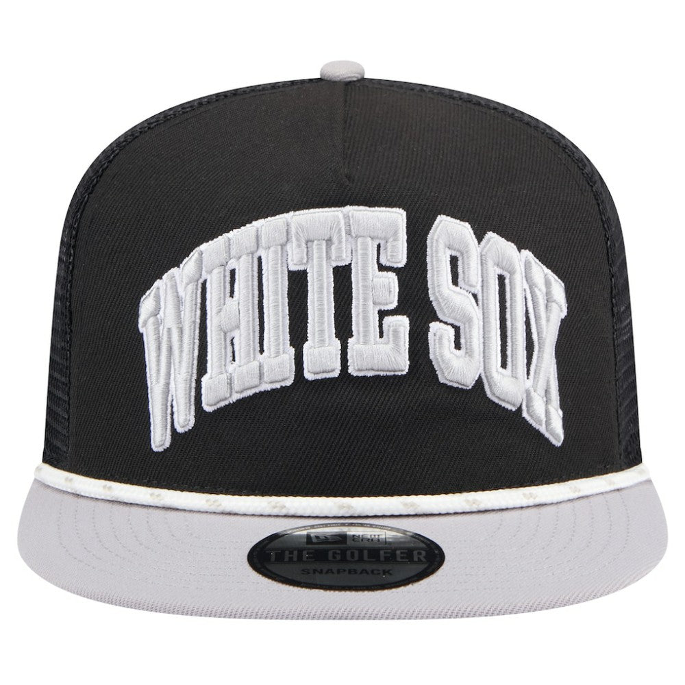 Chicago White Sox New Era Throwback Meshback Golfer Hat - MLB Hats