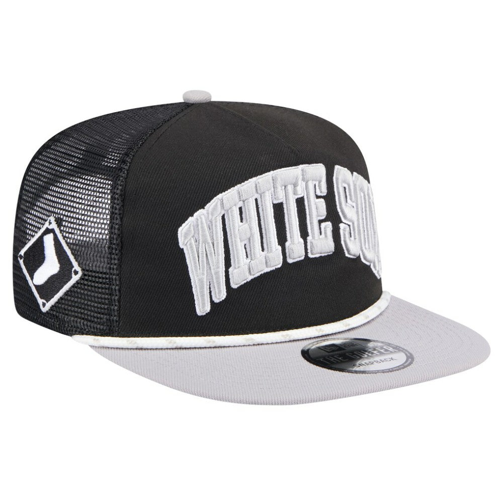 Chicago White Sox New Era Throwback Meshback Golfer Hat - MLB Hats