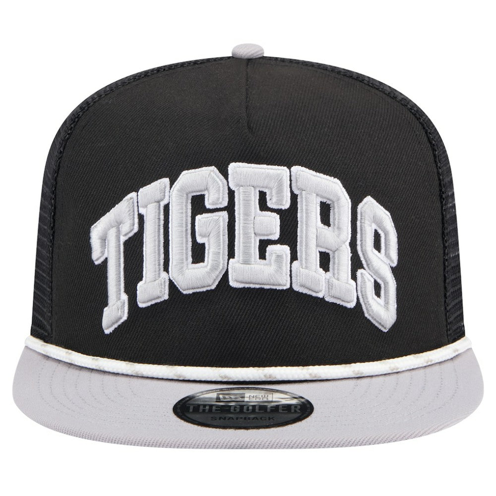 Detroit Tigers New Era Throwback Meshback Golfer Hat - MLB Hats
