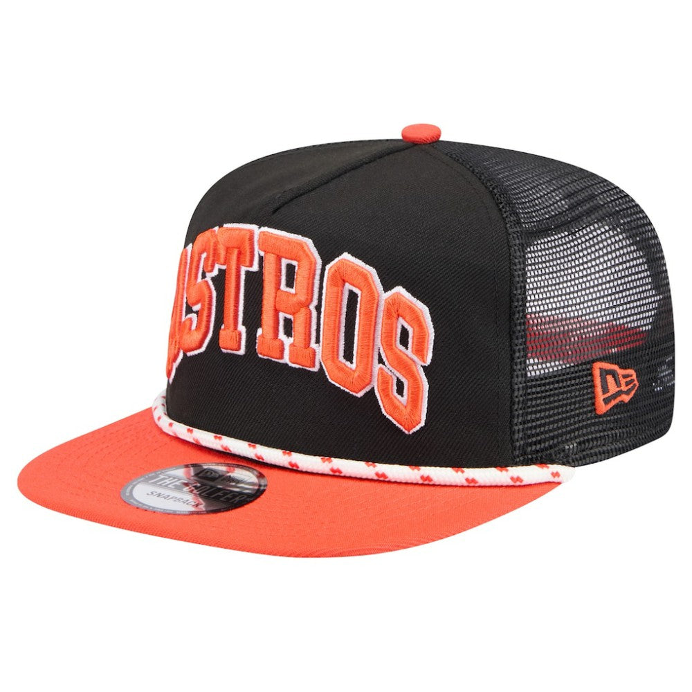 Houston Astros New Era Throwback Meshback Golfer Hat - MLB Hats