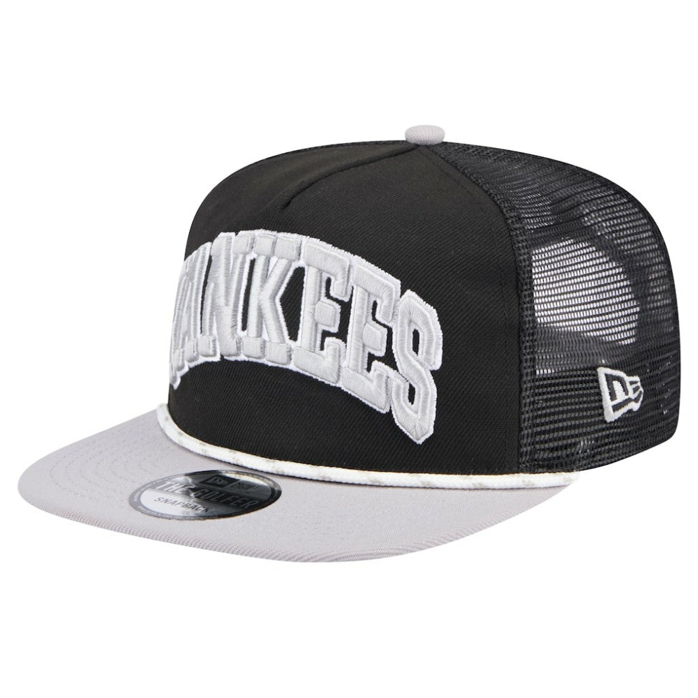 New York Yankees New Era Throwback Meshback Golfer Hat - MLB Hats