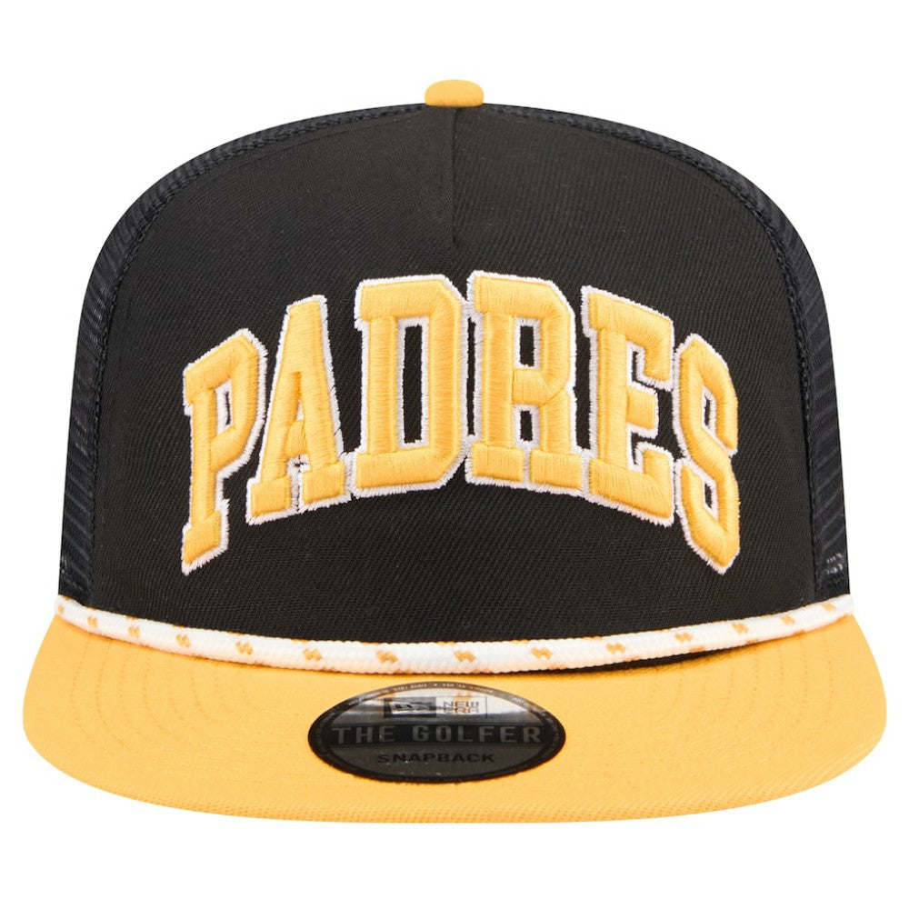 San Diego Padres New Era Throwback Meshback Golfer Hat - MLB Hats
