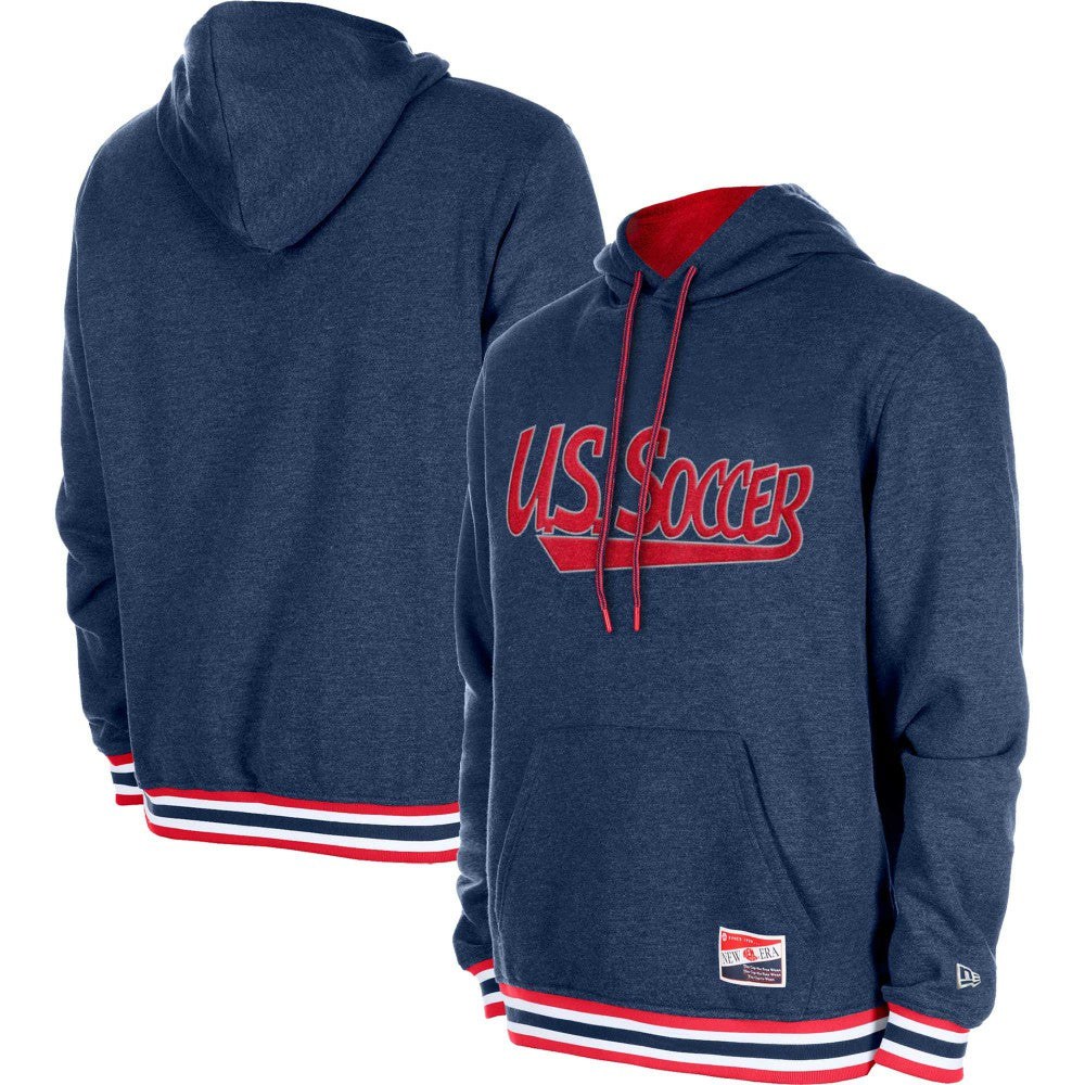 USMNT 5th & Ocean by New Era Throwback Fleece Pullover Hoodie