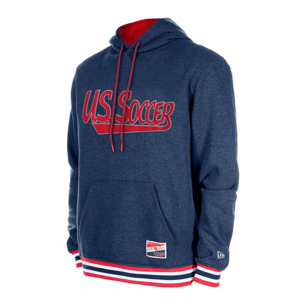 USMNT 5th & Ocean by New Era Throwback Fleece Pullover Hoodie