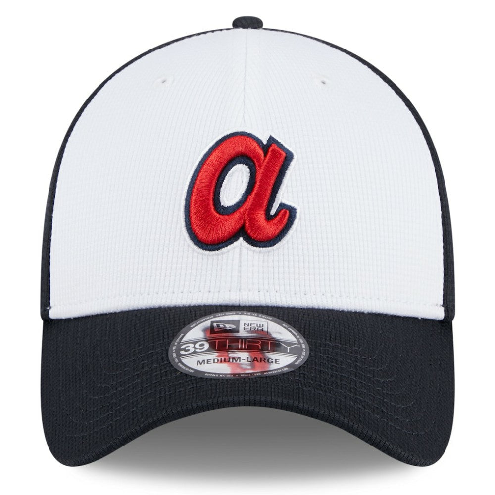 Atlanta Braves New Era 2025 Batting Practice 39THIRTY Flex Hat - MLB Hats
