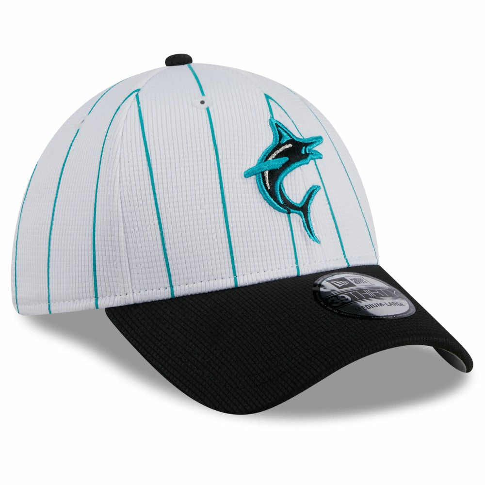 Miami Marlins New Era 2025 Batting Practice 39THIRTY Flex Hat - MLB Hats