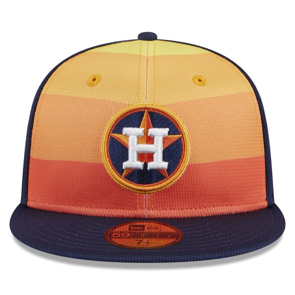 Houston Astros New Era 2025 Batting Practice 59FIFTY Fitted Hat - MLB Hats