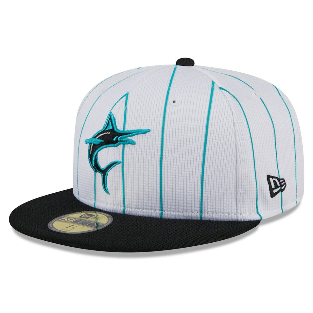 Miami Marlins New Era 2025 Batting Practice 59FIFTY Fitted Hat - MLB Hats