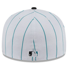 Miami Marlins New Era 2025 Batting Practice 59FIFTY Fitted Hat - MLB Hats