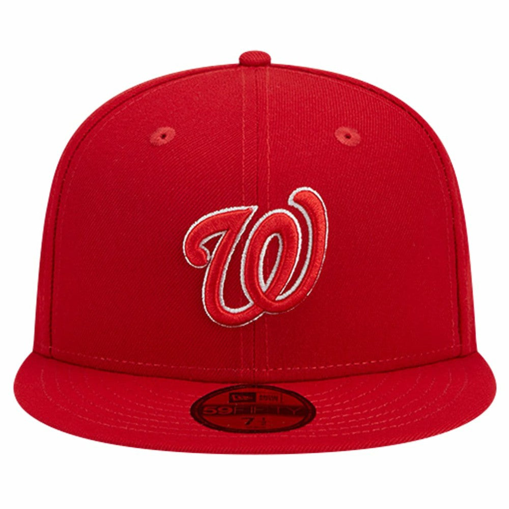 Washington Nationals New Era Logo 59FIFTY Fitted Hat - MLB Hats