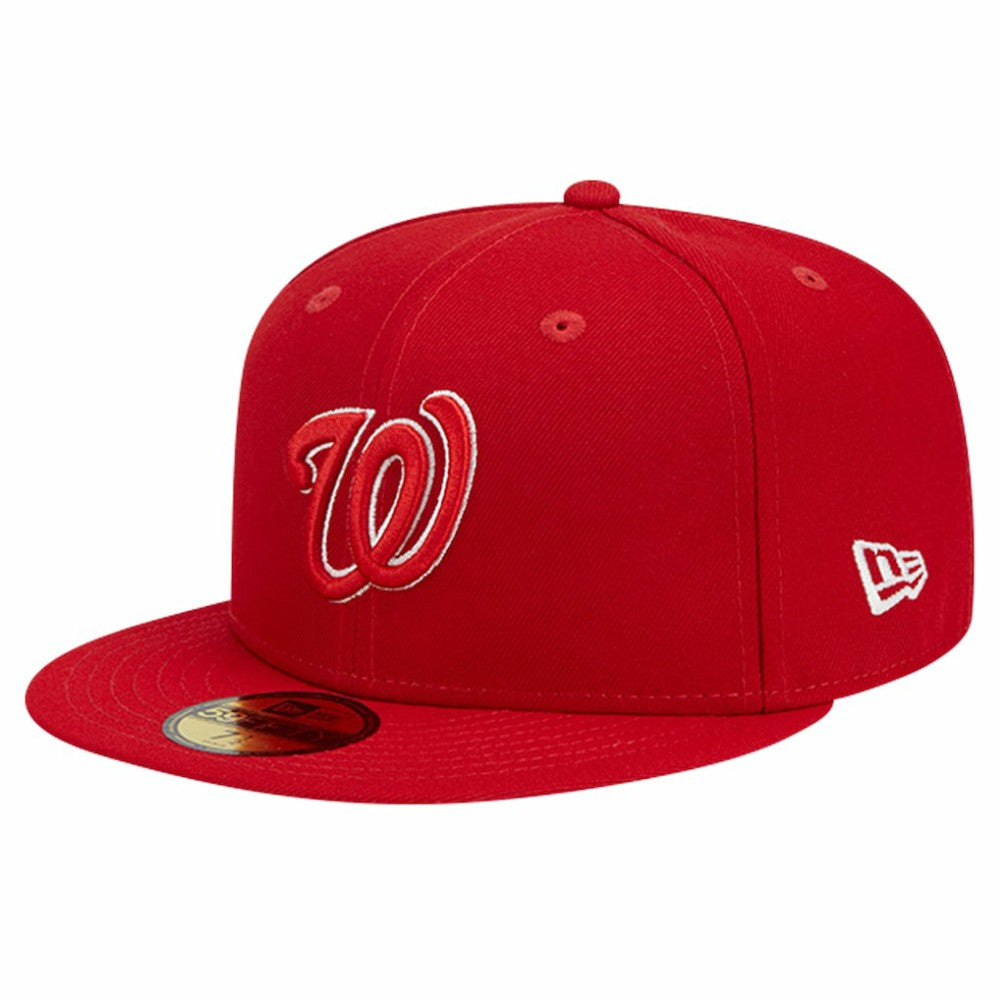 Washington Nationals New Era Logo 59FIFTY Fitted Hat - MLB Hats