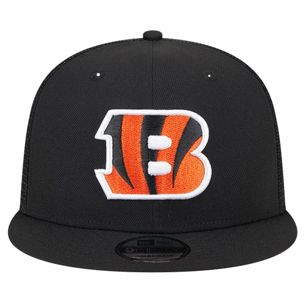 Cincinnati Bengals Main Trucker 9FIFTY Snapback Hat | NFL Sale
