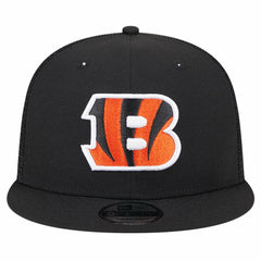 Cincinnati Bengals Main Trucker 9FIFTY Snapback Hat | NFL Sale