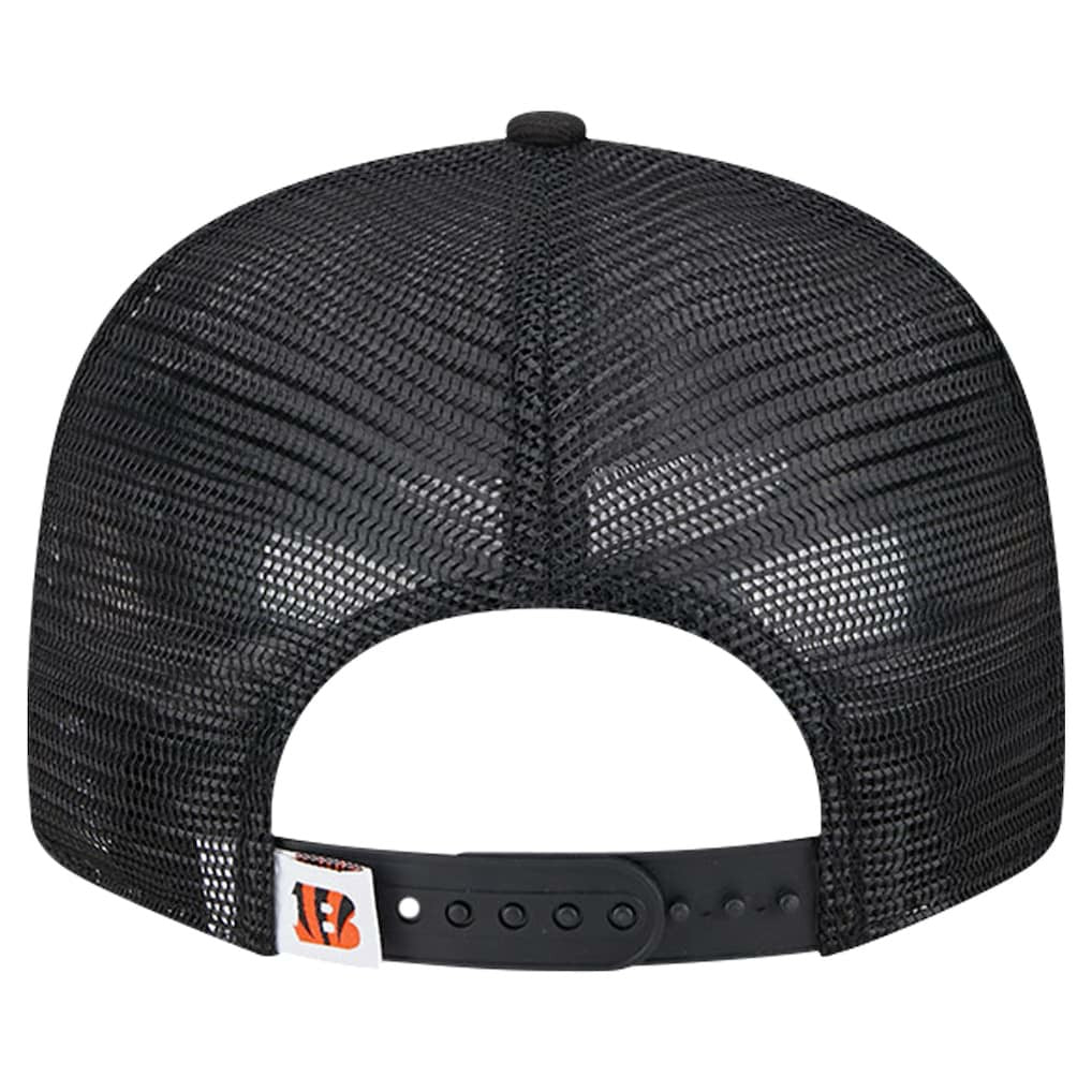 Cincinnati Bengals Main Trucker 9FIFTY Snapback Hat | NFL Sale