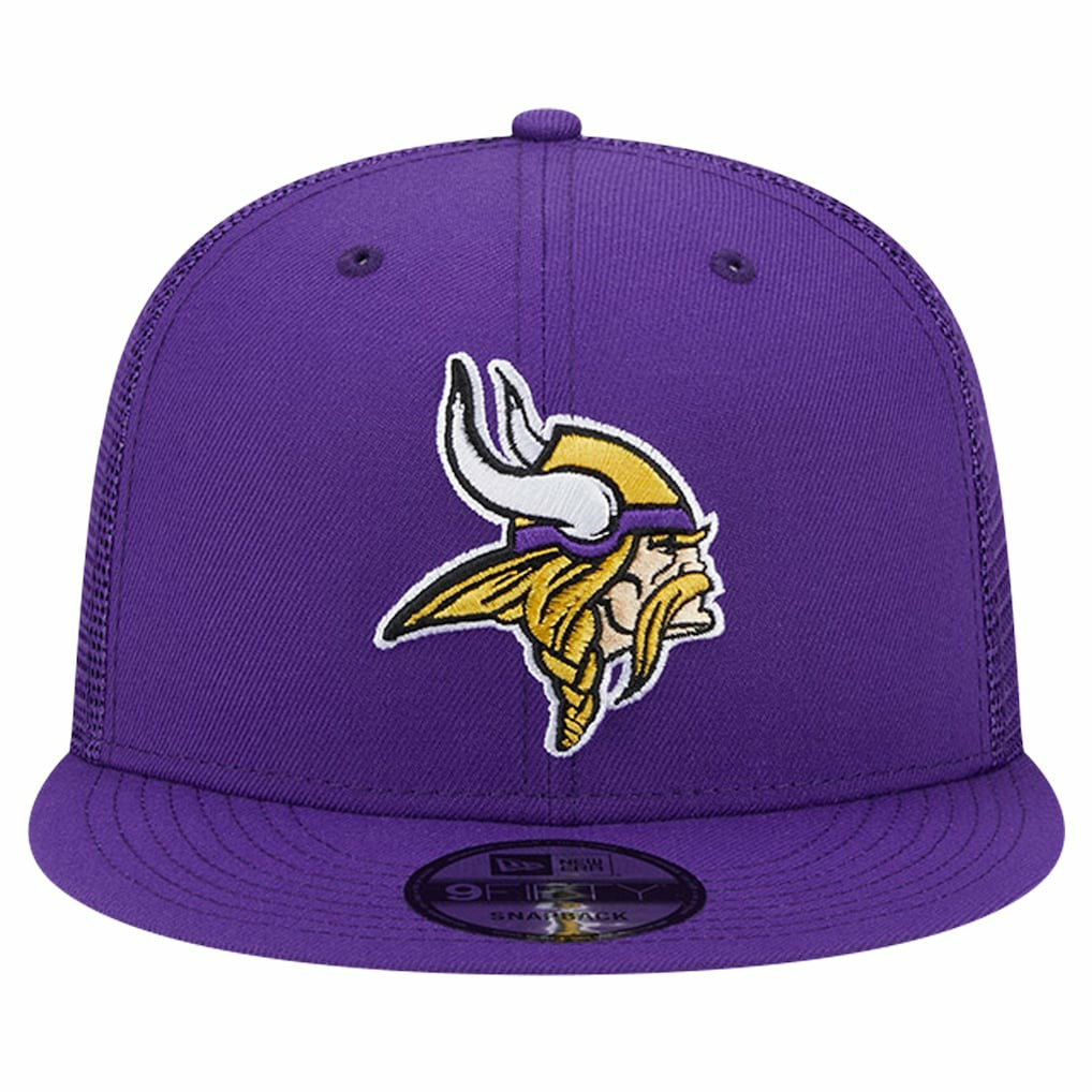 Minnesota Vikings Main Trucker 9FIFTY Snapback Hat | NFL New