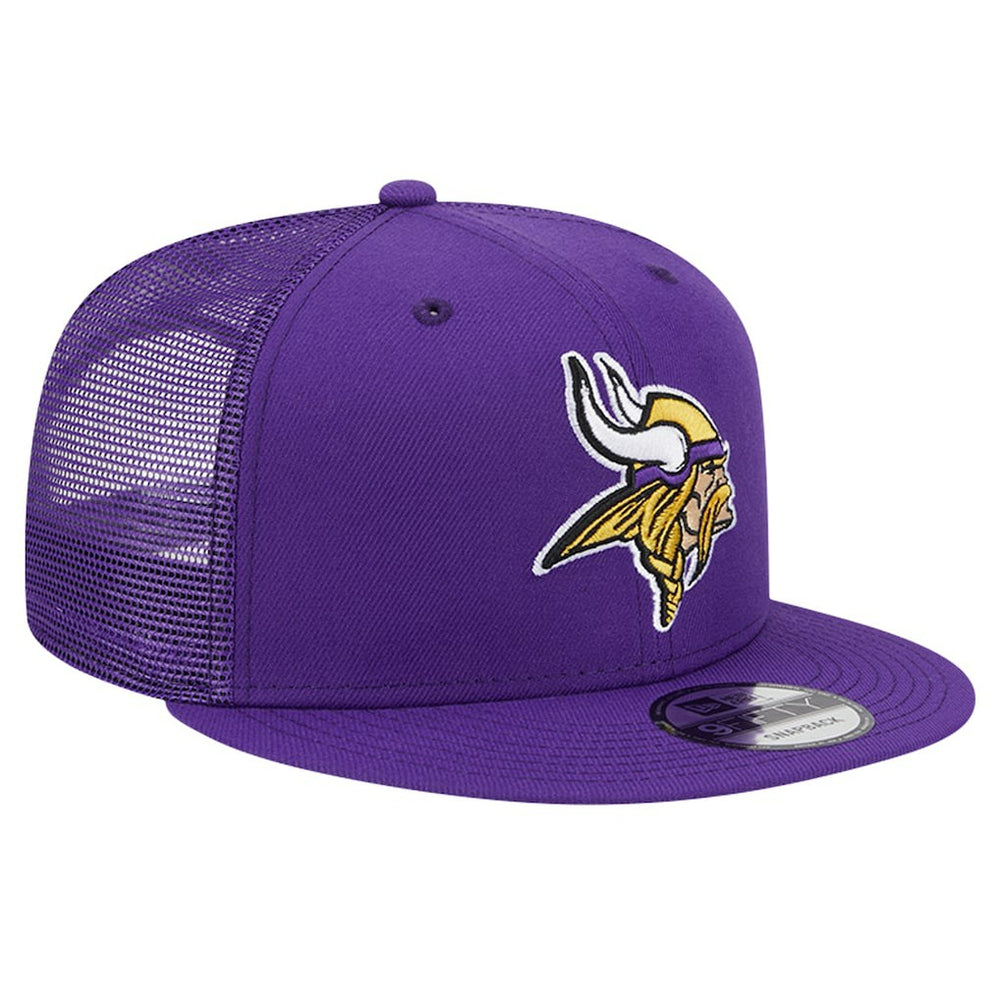 Minnesota Vikings Main Trucker 9FIFTY Snapback Hat | NFL New