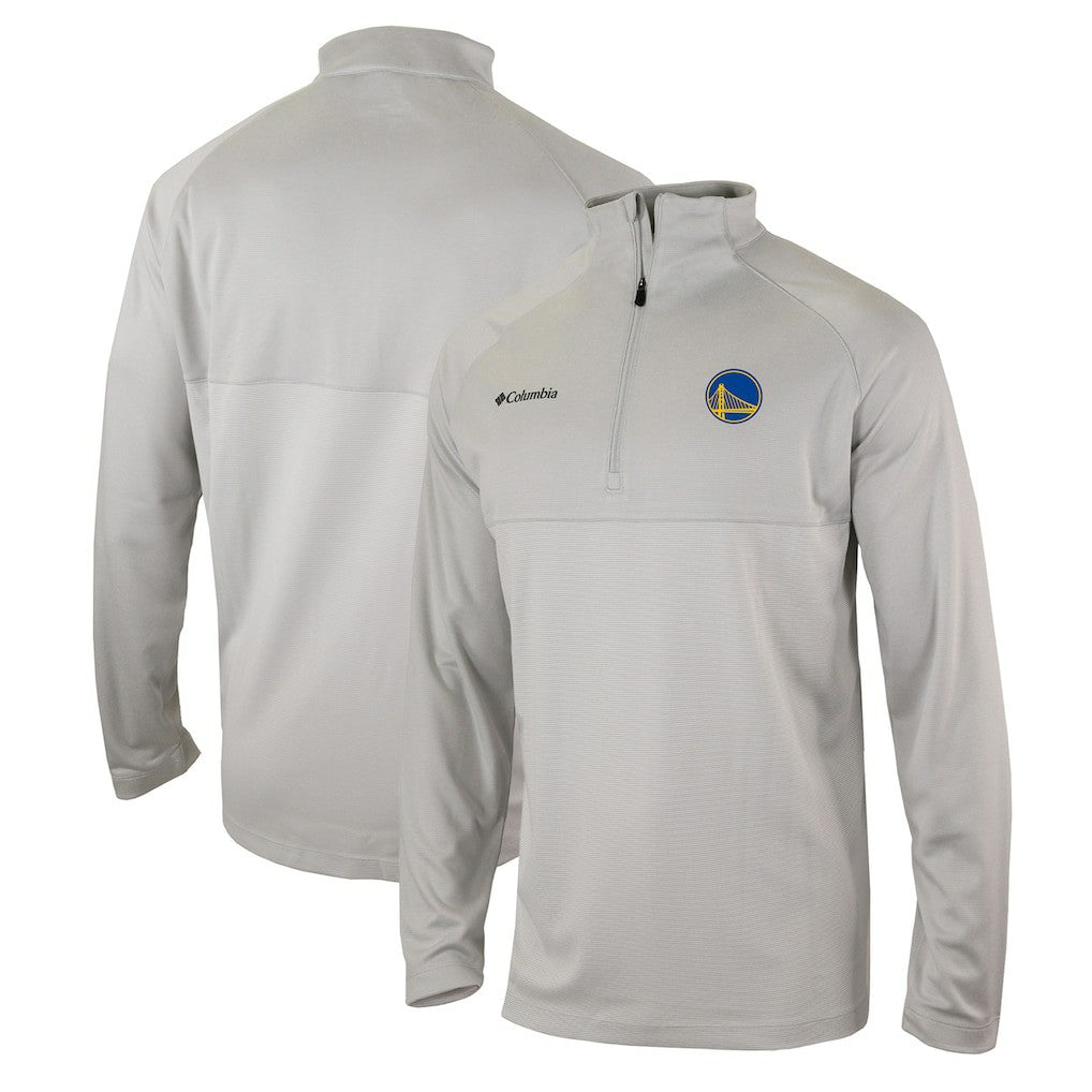 Heather Gray Golden State Warriors Omni-Wick Rockin' It Quarter-Zip Pullover Top sale | NBA