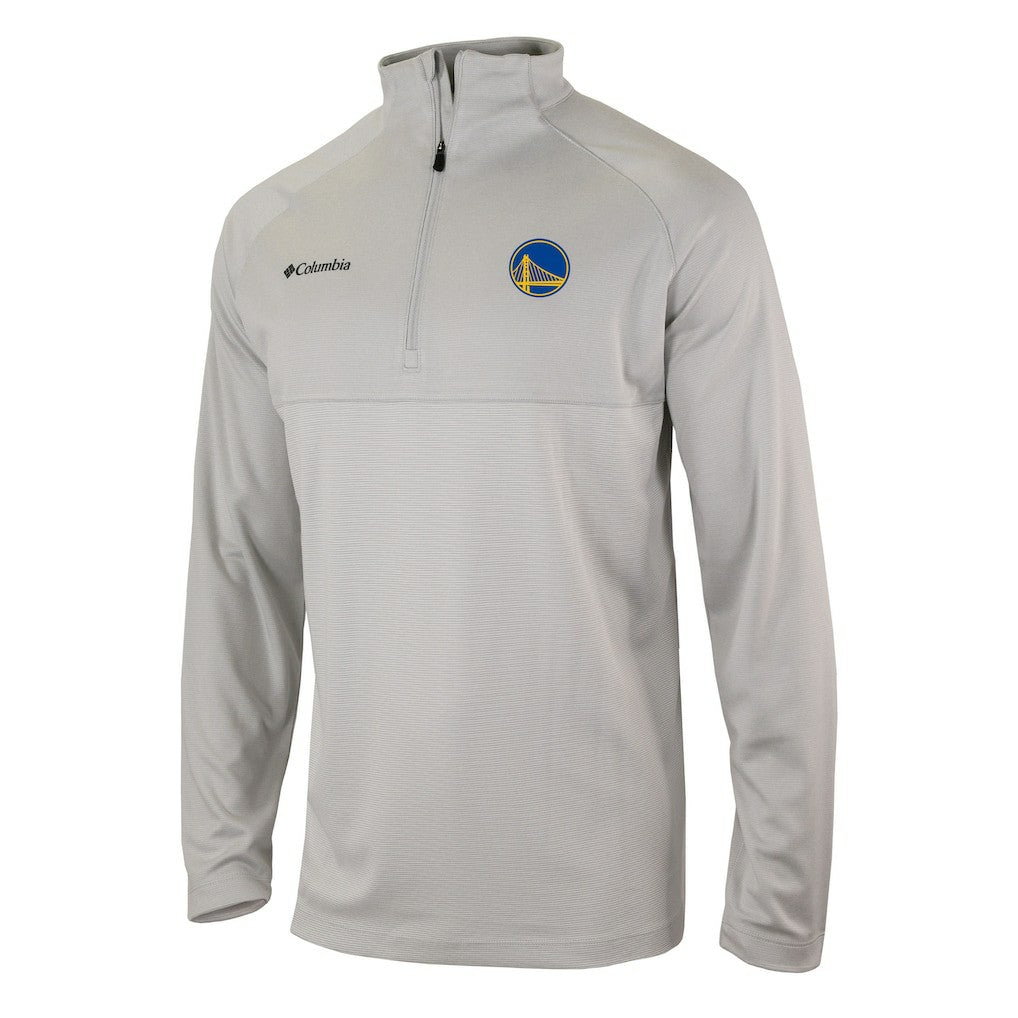 Heather Gray Golden State Warriors Omni-Wick Rockin' It Quarter-Zip Pullover Top sale | NBA