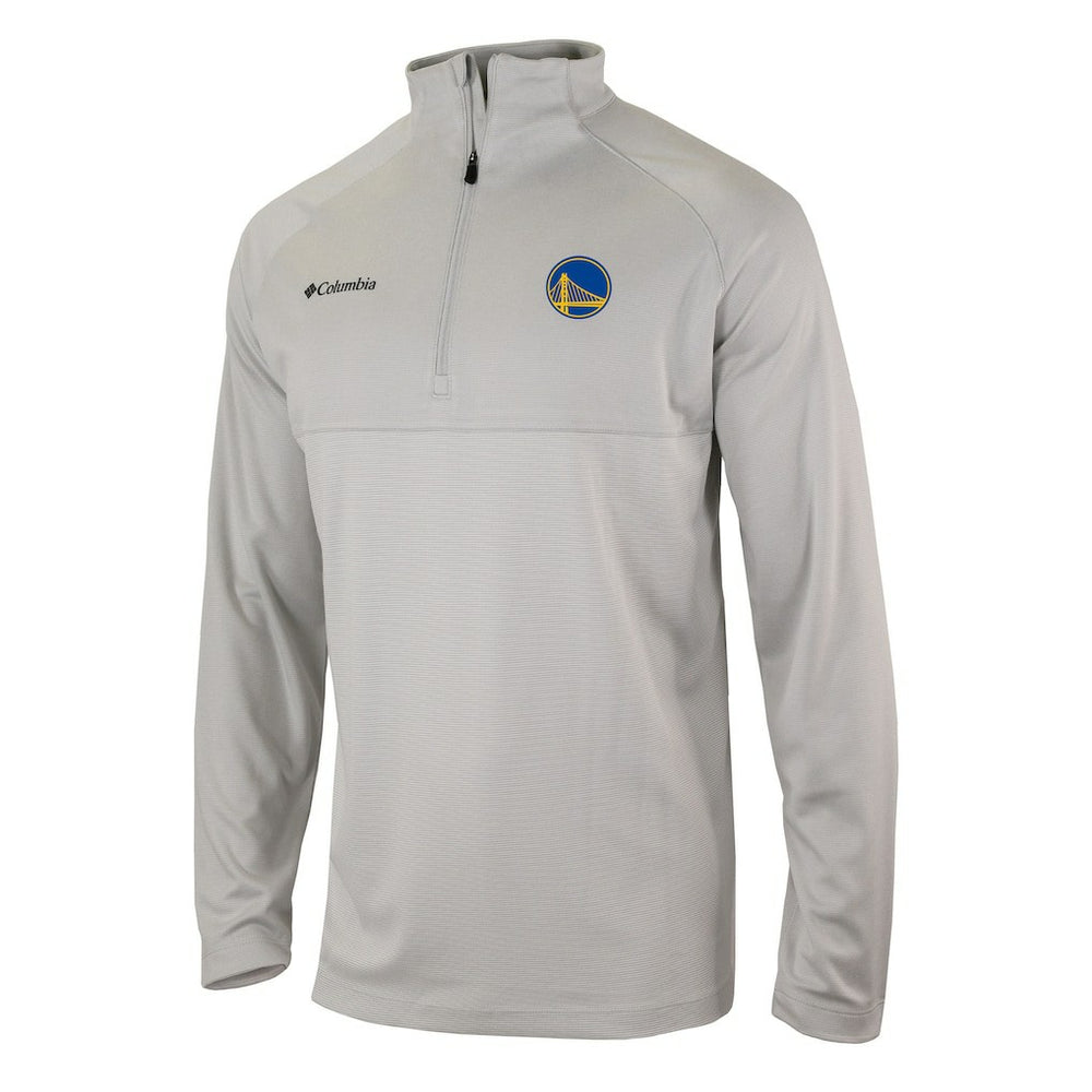Heather Gray Golden State Warriors Omni-Wick Rockin' It Quarter-Zip Pullover Top sale | NBA
