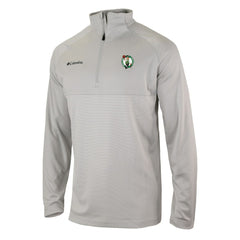 Heather Gray Boston Celtics Omni-Wick Rockin' It Quarter-Zip Pullover Top | NBA