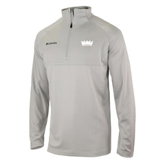 Heather Gray Sacramento Kings Omni-Wick Rockin' It Quarter-Zip Pullover Top | NBA