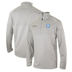 Heather Gray Philadelphia 76ers Omni-Wick Rockin' It Quarter-Zip Pullover Top | NBA