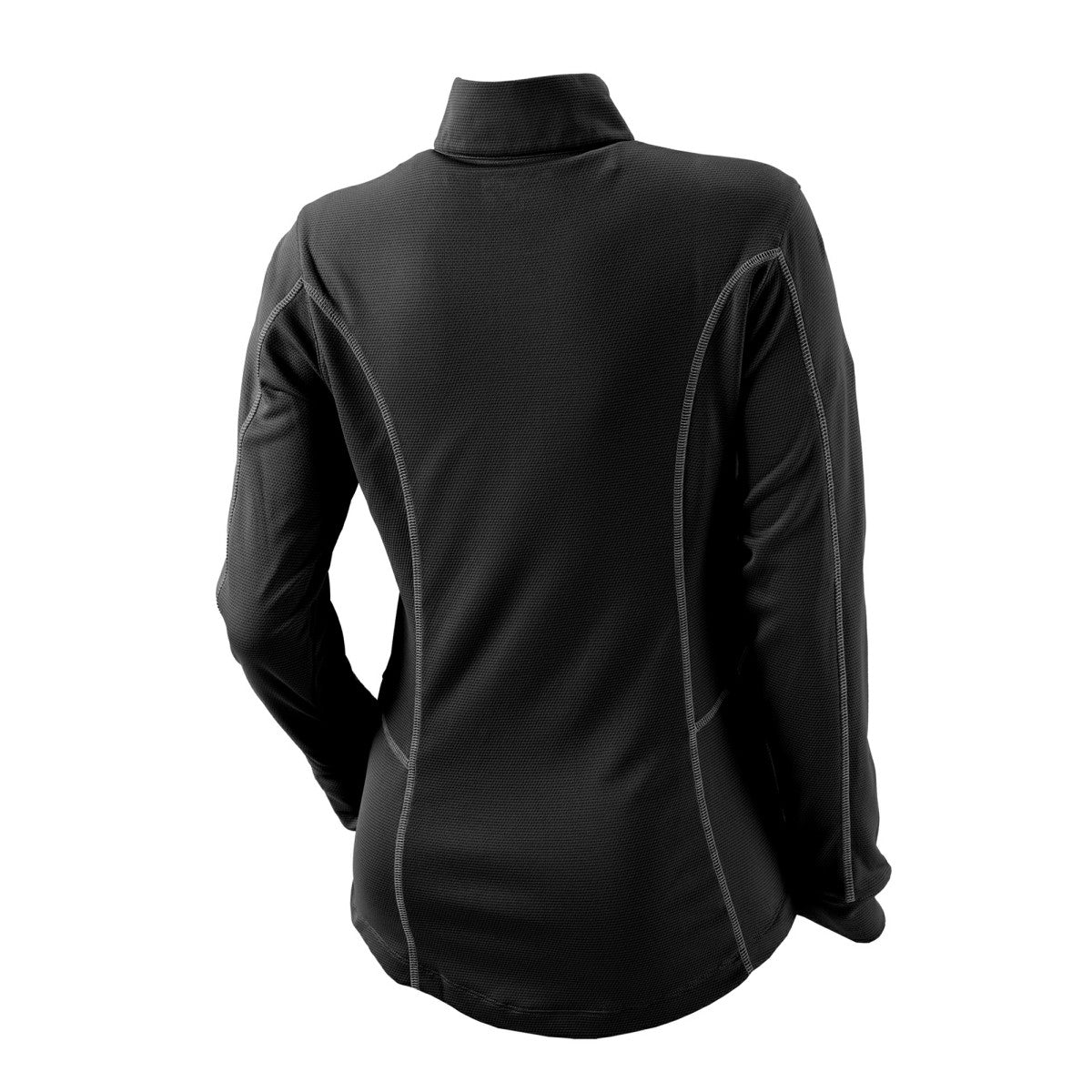 Black Sacramento Kings Women's Omni-Wick Shotgun Quarter-Zip Pullover Top | NBA