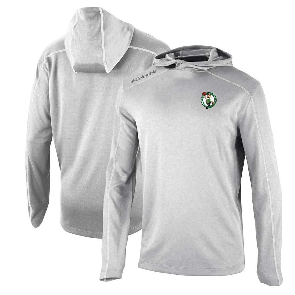 Gray Boston Celtics Shotgun Pullover Hoodie | NBA