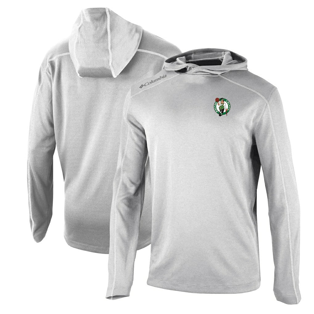 Gray Boston Celtics Shotgun Pullover Hoodie | NBA