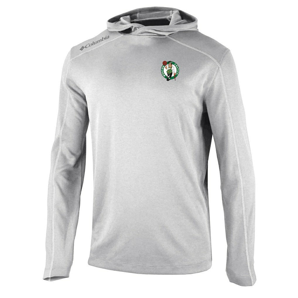 Gray Boston Celtics Shotgun Pullover Hoodie | NBA