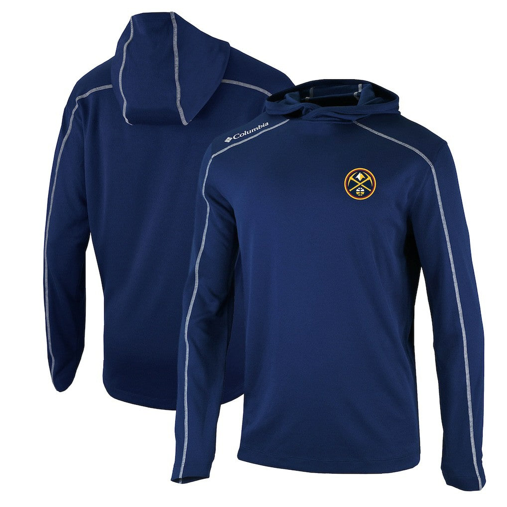Navy Denver Nuggets Shotgun Pullover Hoodie sale | NBA