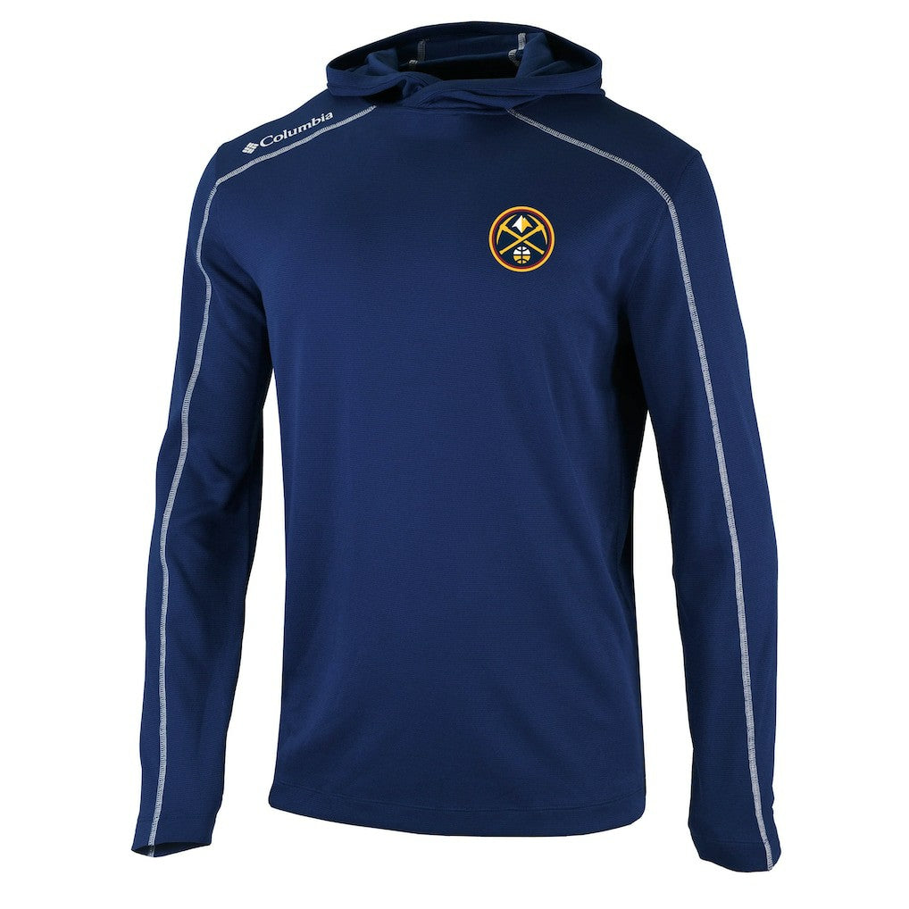 Navy Denver Nuggets Shotgun Pullover Hoodie sale | NBA