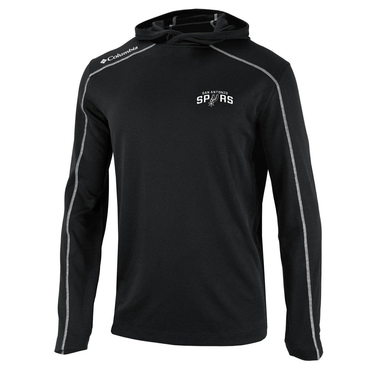 Black San Antonio Spurs Shotgun Pullover Hoodie | NBA