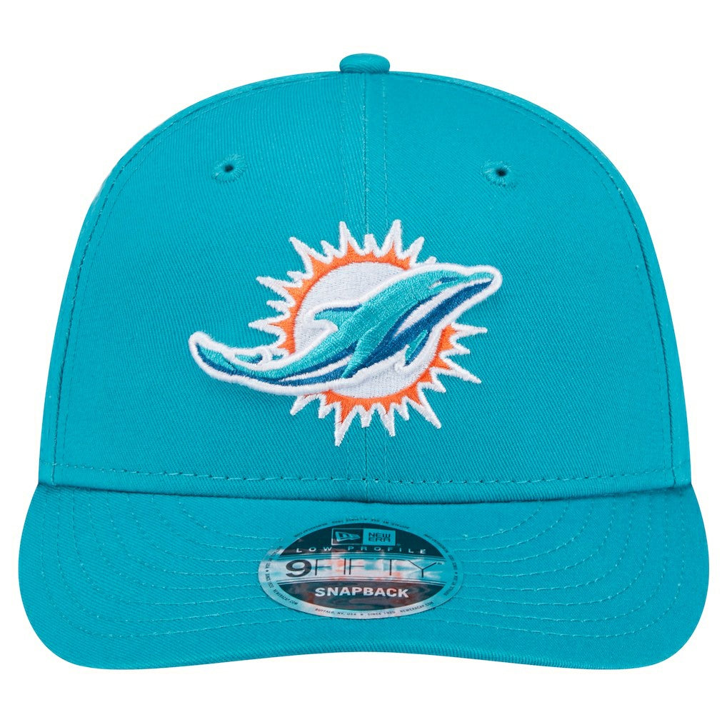 Miami Dolphins Main Low Profile 9FIFTY Snapback Hat | NFL Discount