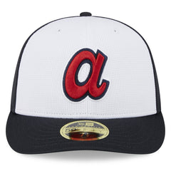 Atlanta Braves New Era 2025 Batting Practice Low Profile 59FIFTY Fitted Hat - MLB Hats
