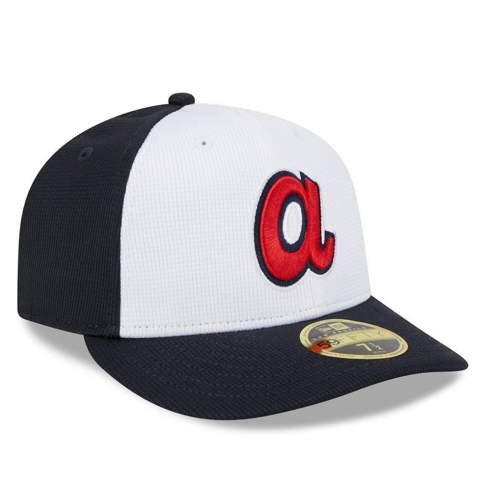 Atlanta Braves New Era 2025 Batting Practice Low Profile 59FIFTY Fitted Hat - MLB Hats