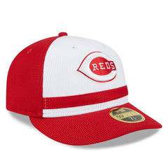 Cincinnati Reds New Era 2025 Batting Practice Low Profile 59FIFTY Fitted Hat - MLB Hats