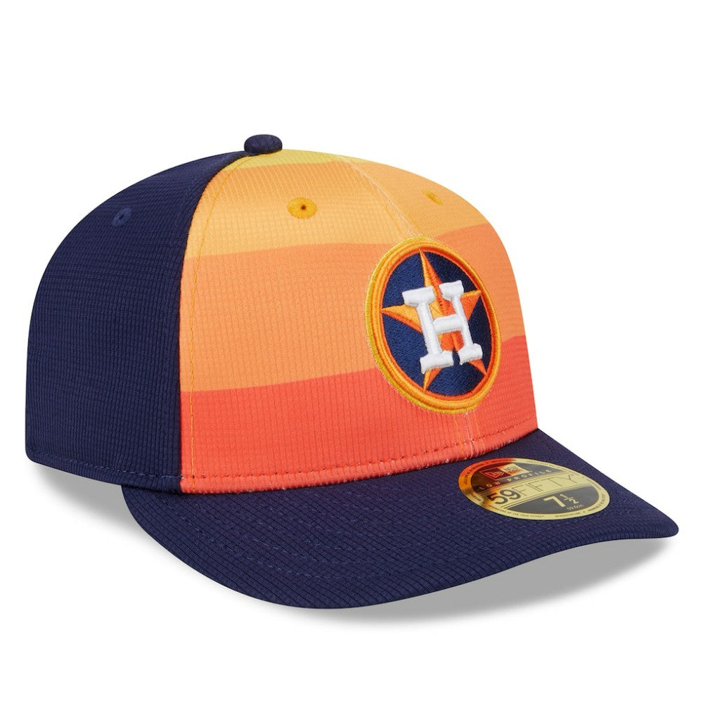 Houston Astros New Era 2025 Batting Practice Low Profile 59FIFTY Fitted Hat - MLB Hats