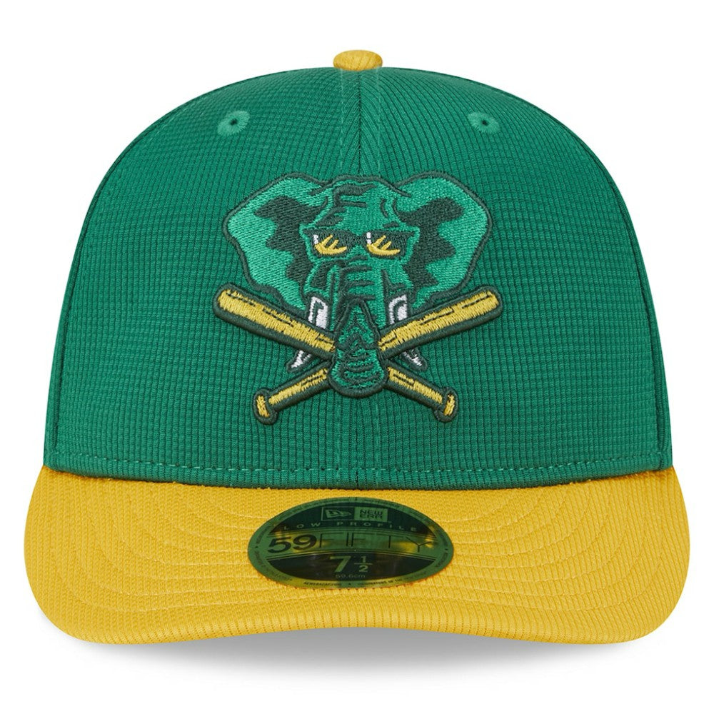 Athletics New Era 2025 Batting Practice Low Profile 59FIFTY Fitted Hat - MLB Hats