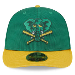 Athletics New Era 2025 Batting Practice Low Profile 59FIFTY Fitted Hat - MLB Hats