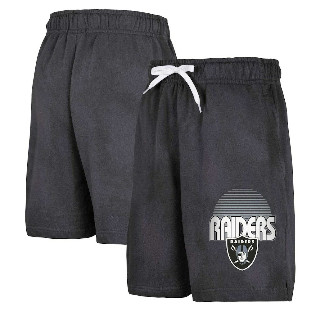 Las Vegas Raiders Youth Beach Bum Sun-Bleached French Terry Shorts | NFL Online