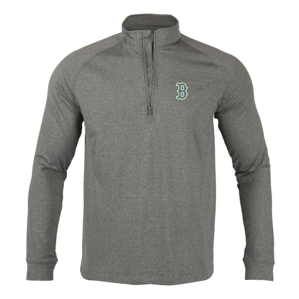 Boston Red Sox Levelwear City Connect Calibre Insignia Core Quarter-Zip Pullover Top - MLB Pullover