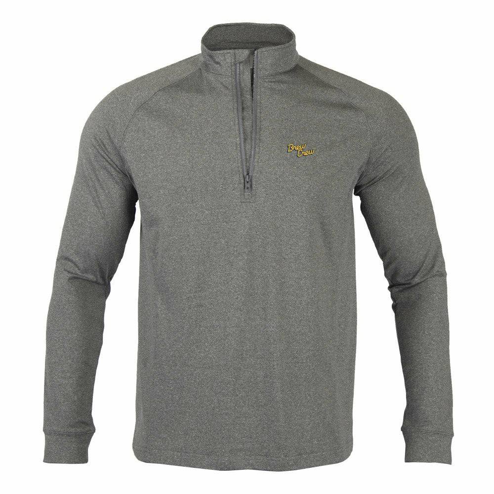 Milwaukee Brewers Levelwear City Connect Calibre Insignia Core Quarter-Zip Pullover Top - MLB Pullover