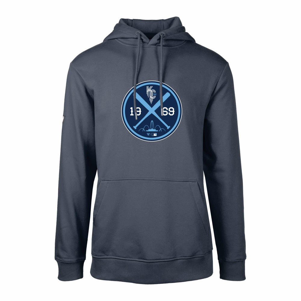 Kansas City Royals Levelwear City Connect Podium Strike Pullover Hoodie - MLB Hoodies
